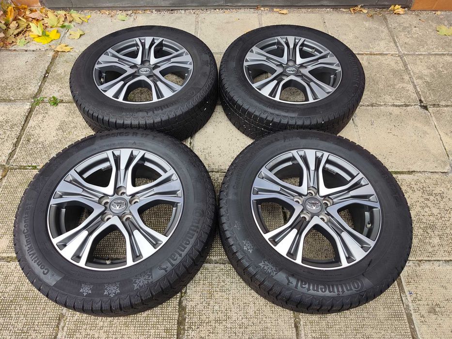 ОРИГИНАЛНИ джанти със зимни гуми 17 ' TOYOTA RAV 4 / Тойота РАВ 4 5x114,3 60,1 ET39