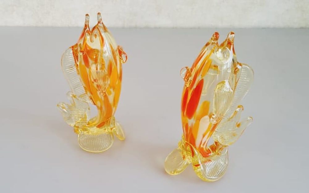 Рыба цветное стекло.