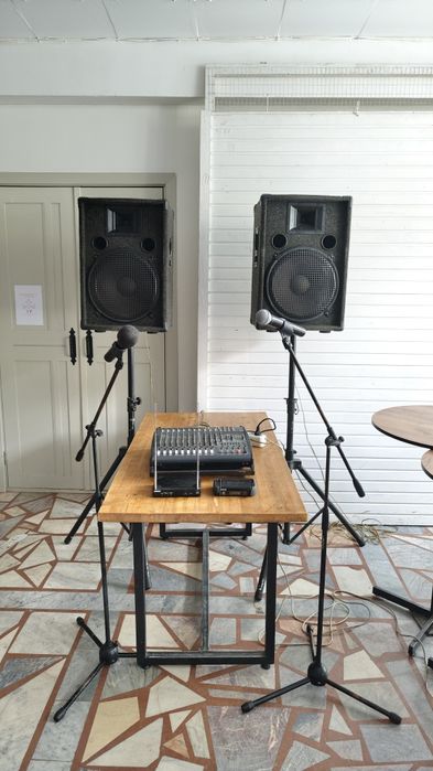 Два профессиональных радиомикрофона SHURE