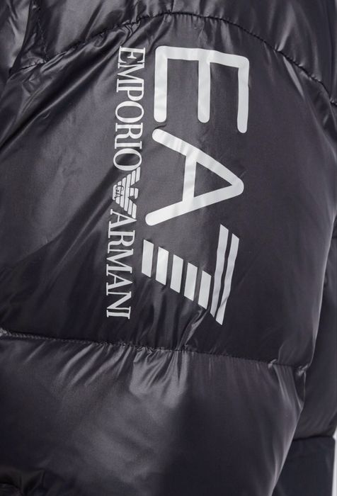 Мъжко яке EMPORIO ARMANI black puffer JACKET  Size L ! ОРИГИНАЛ!