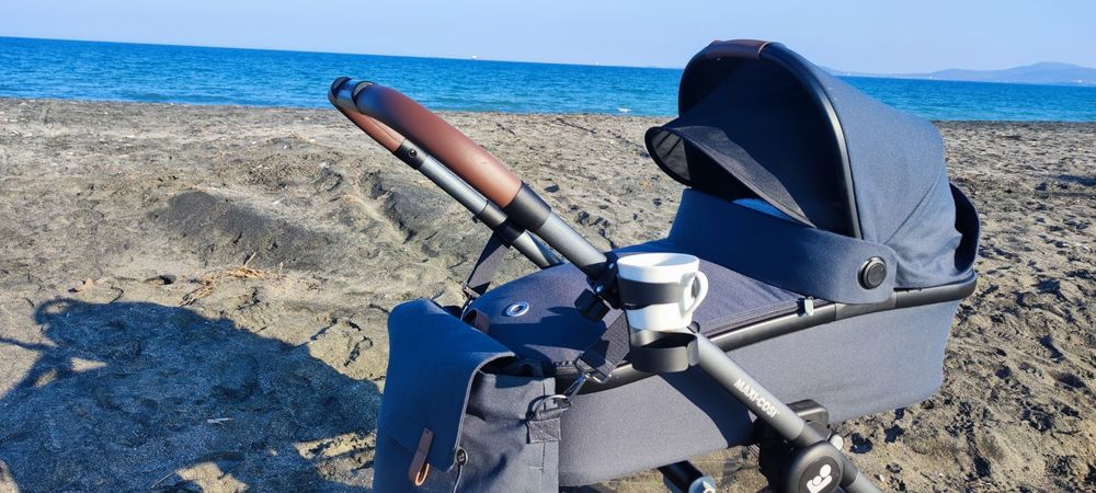 Adora 2 комбинирана количка 3 в 1 trio essential  graphite