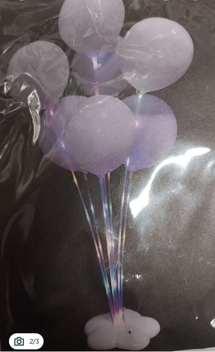 Set baloane iluminate multicolor Nunta/Botez/Majorate/Aranjamente