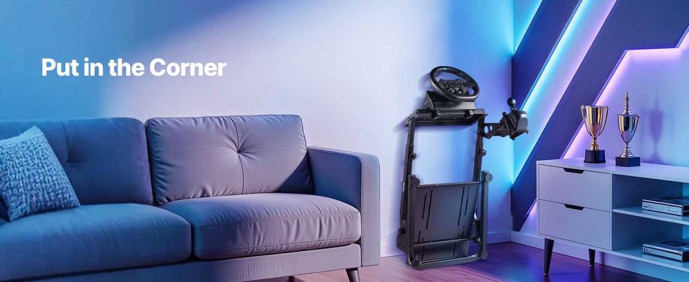 Стойка за Волан Sim Racing Stand Logitech Thrustmaster Оригинална Vevor®