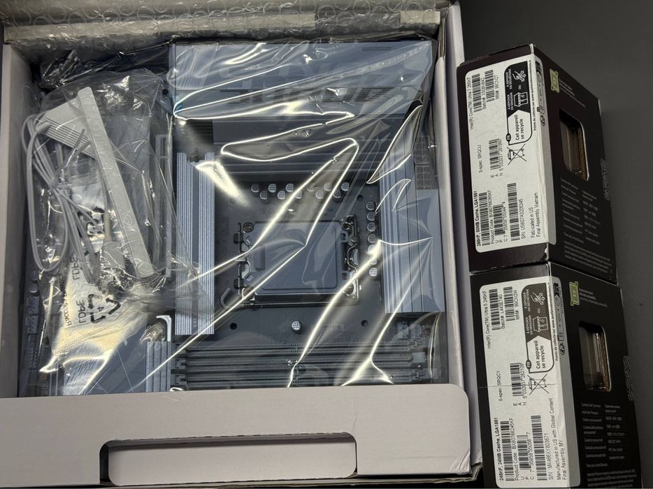 Aorus B860M ELITE ICE WIFI va cpu (15-GEN)