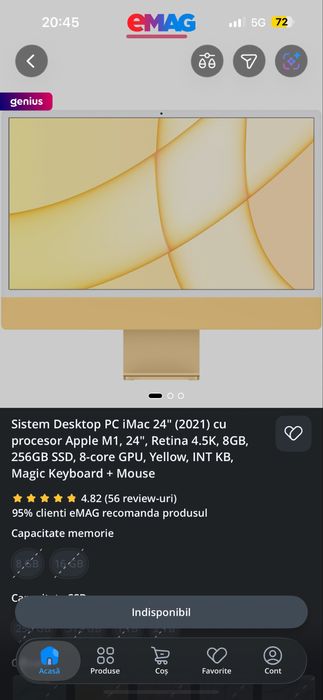 Apple iMac 24” Apple m1