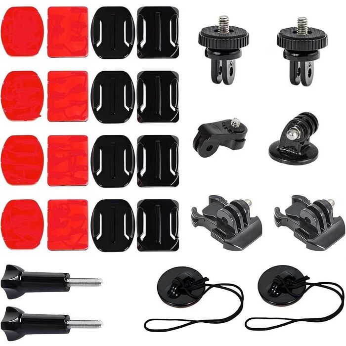 Комплект монтажи, щипки, адаптери, лепенки - За GoPro, DJI, Insta360