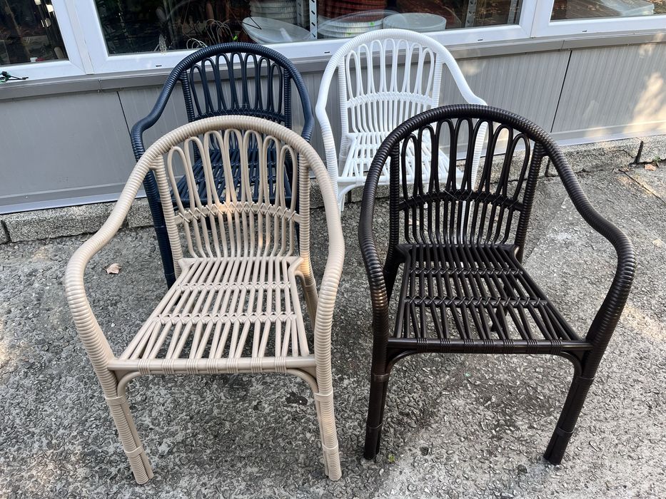 Пластмасови столове маси градински