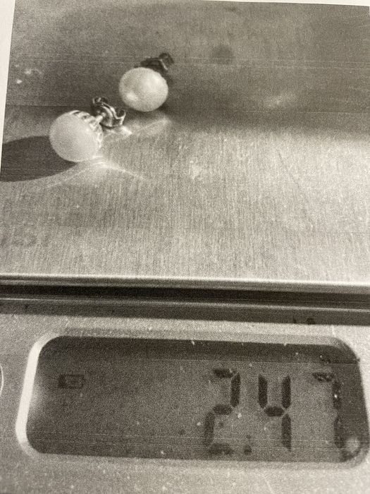 Cercei aur 14k si perla