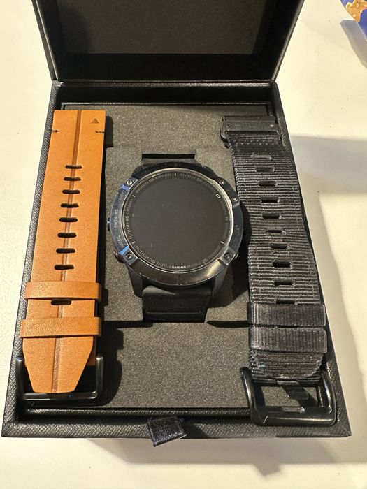 Garmin Fenix 6x sapphire Black DLC DEFECT