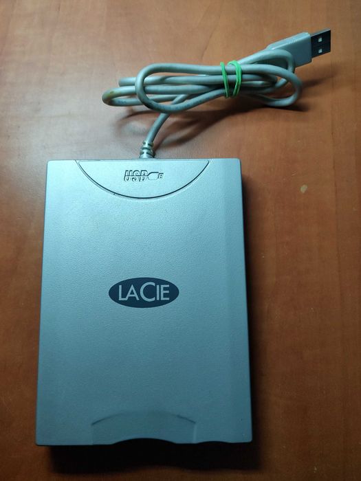 Floppy disk dischetă externă LaCie Pocket USB FDD 1.44MB MYFLOPPY3