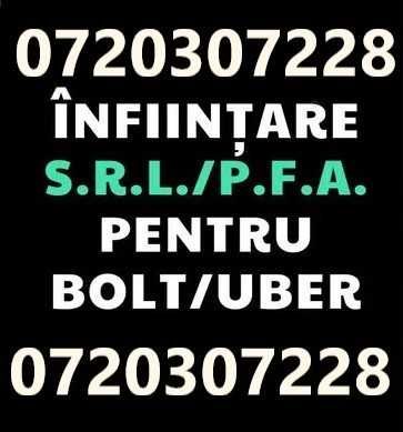 Contabilitate Uber Bolt - Infiintarea PFA