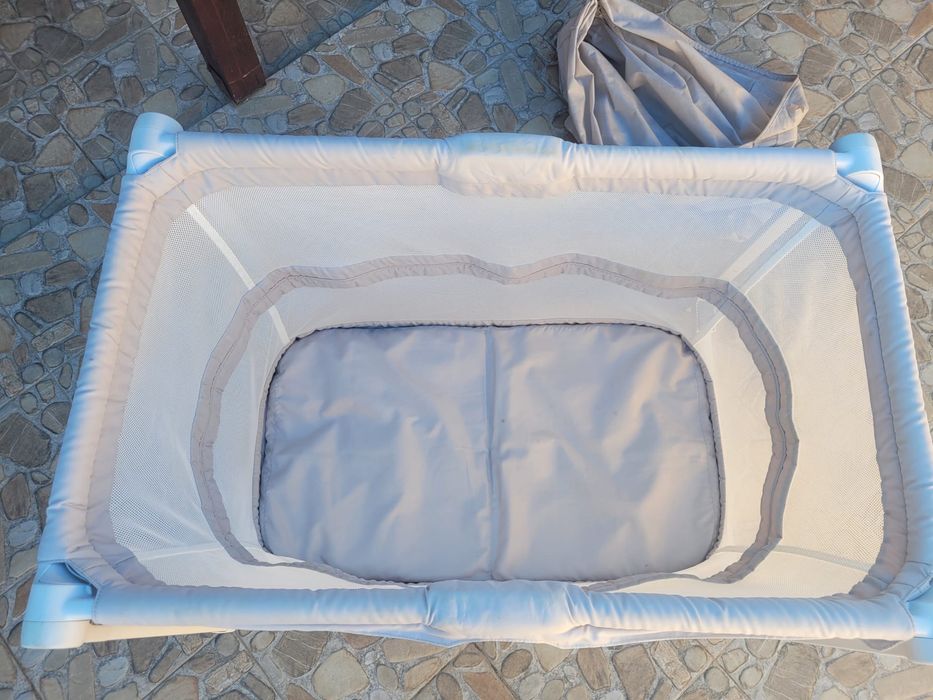 Patut transformabil 2 in 1 Chicco Zip Go Glacial 0luni+