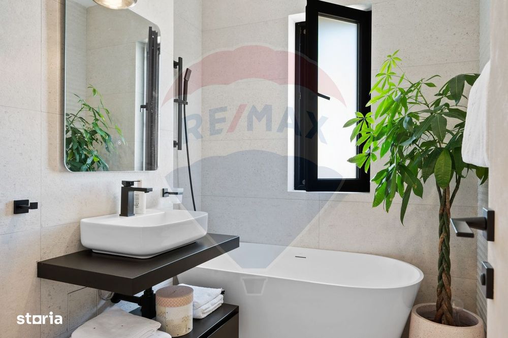 Vila luminoasa, mobilata si utilata Corbeanca / ansamblu cu piscina