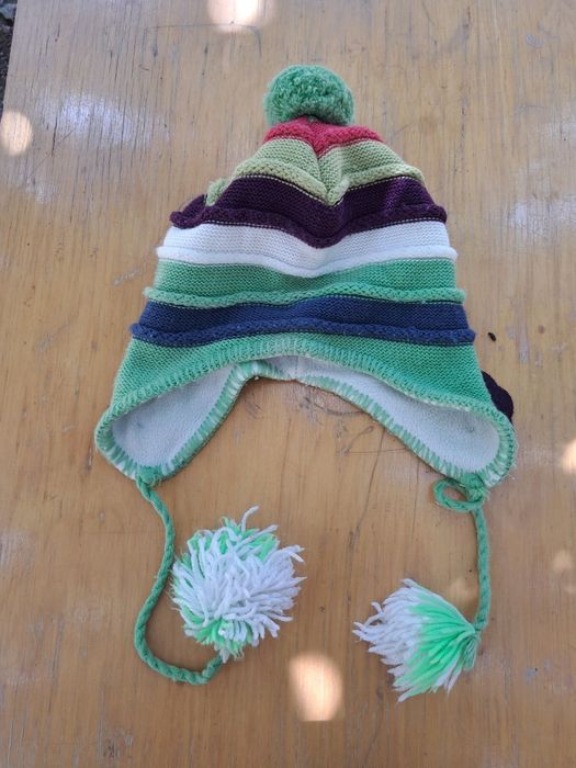 Детские тёплые шапочки