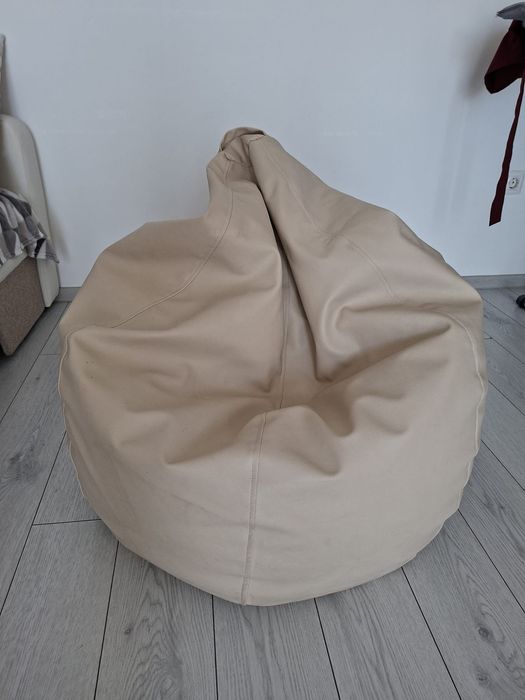 Fotoliu puf imitație piele