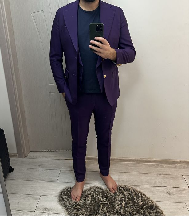 Costum Viggo mov, marimea 54/XL