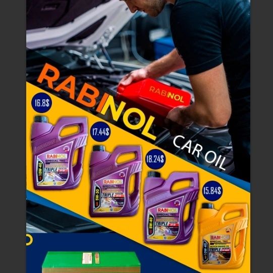 Моторное Масло - RABINOL