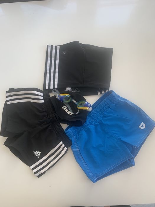 Short de baie/ slip inot baieti 3 4 5 6 7 8 9 ani Adidas Arena