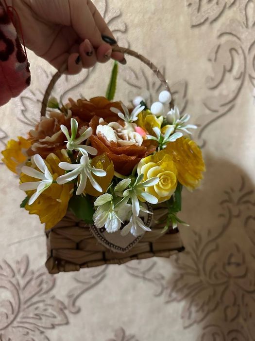 Красота из мыло  , цветы