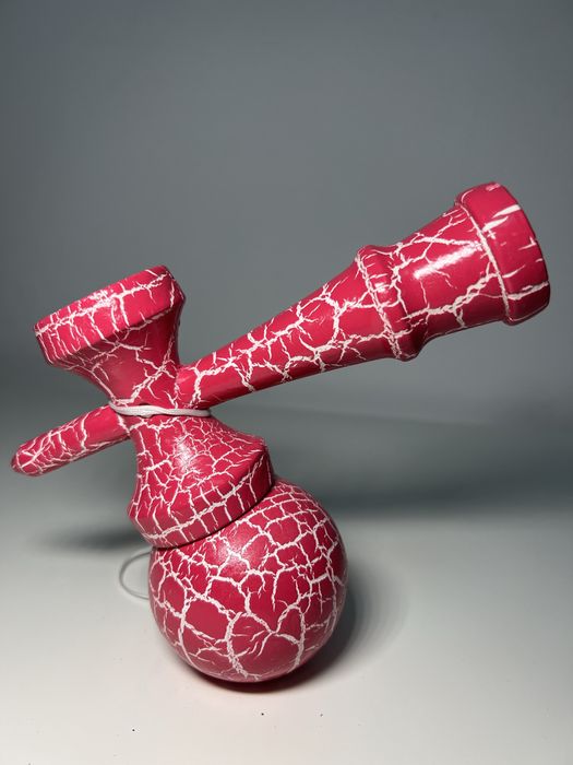 Kendama din Lemn - design Crackle (NOUA)