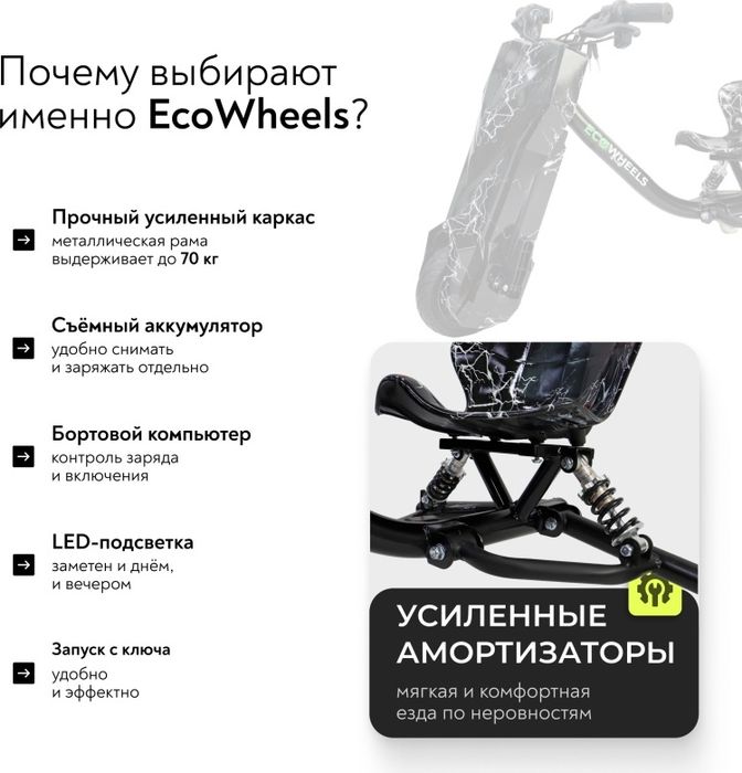 Дрифт карт Eco Wheels