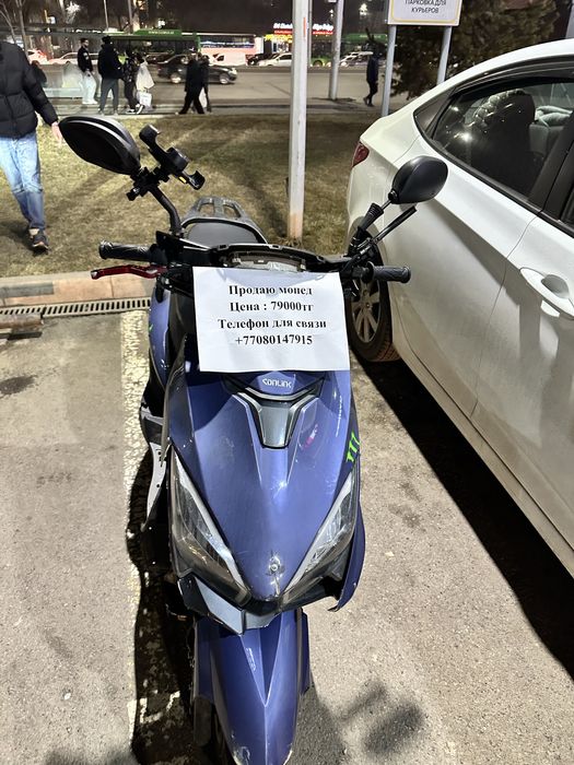 М 8 про мопед на ходу