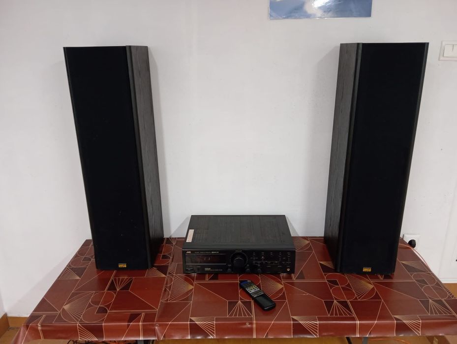 Подови тонколони - HECO PRO 550/ JVC RX 230R