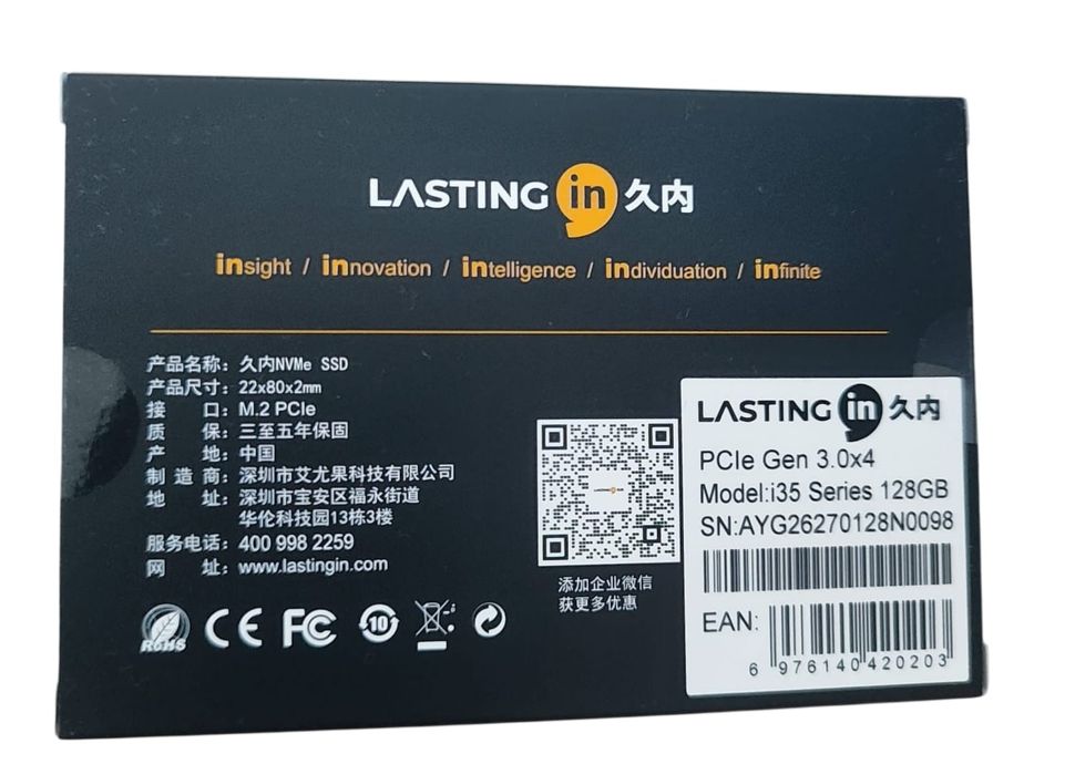 LASTINGIN ssd 128gb