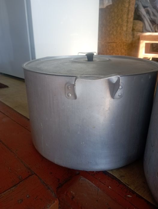 Кастрюля алюминиевая 50л и нержавейка