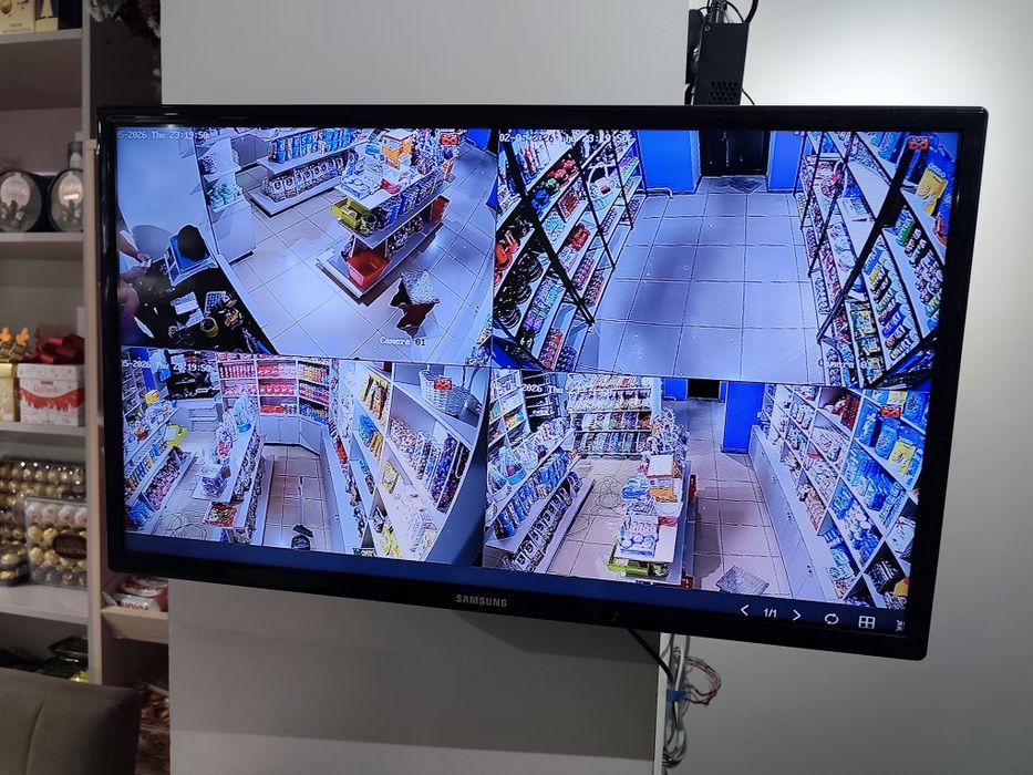 Установка камера