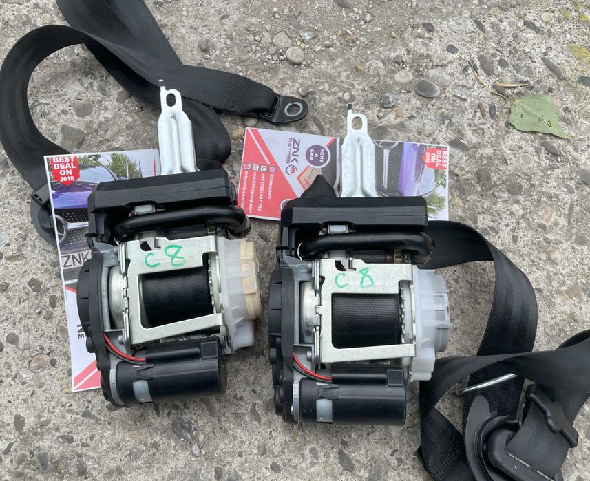 AUDI A6 A7 C8 4K set centuri de siguranta PRESAFE fata spate - airbag