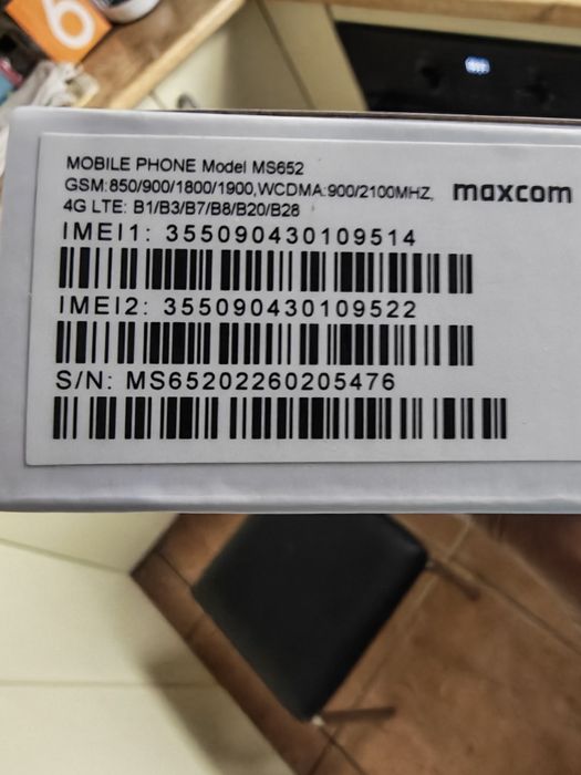 Telefon mobil sigilat