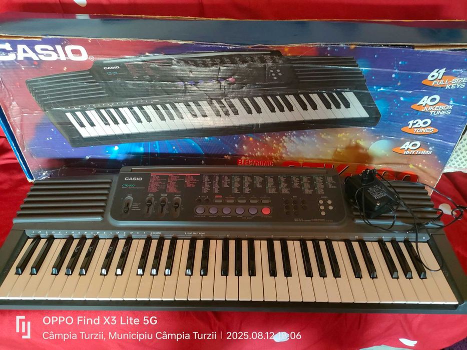 Keyboard casio model ctk-500