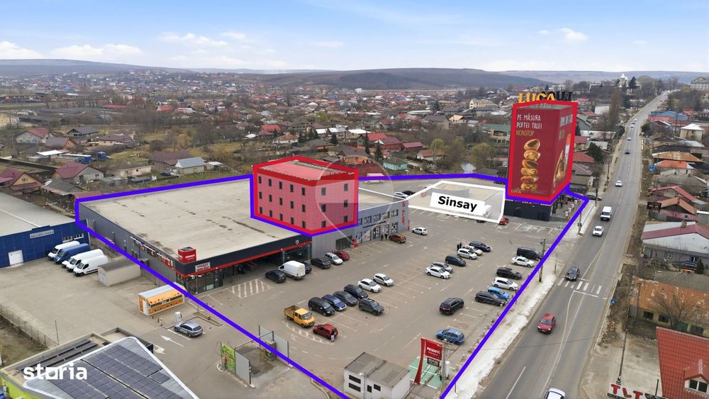 Oportunitate: Centru Comercial de Vânzare - Podu Iloaei E583 - IAȘI