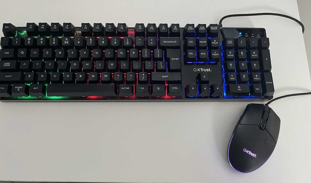 Комплект клавиатура и мишка gxt 838 azor