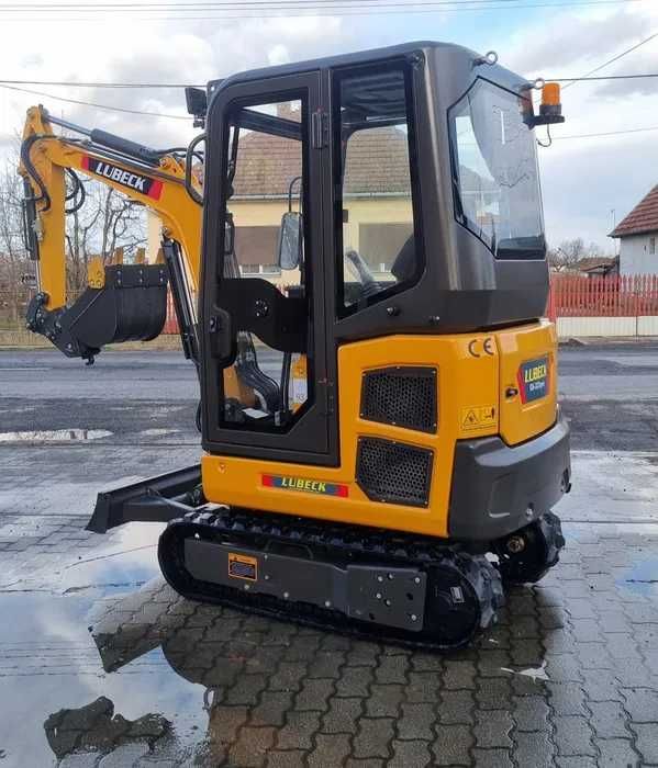 Miniexcavator Lubeck Ex231pro-Utilaj Nou-Garantie 2 ani