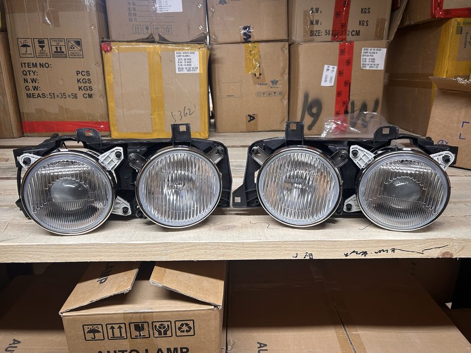 BMW E-34 Белый Фара