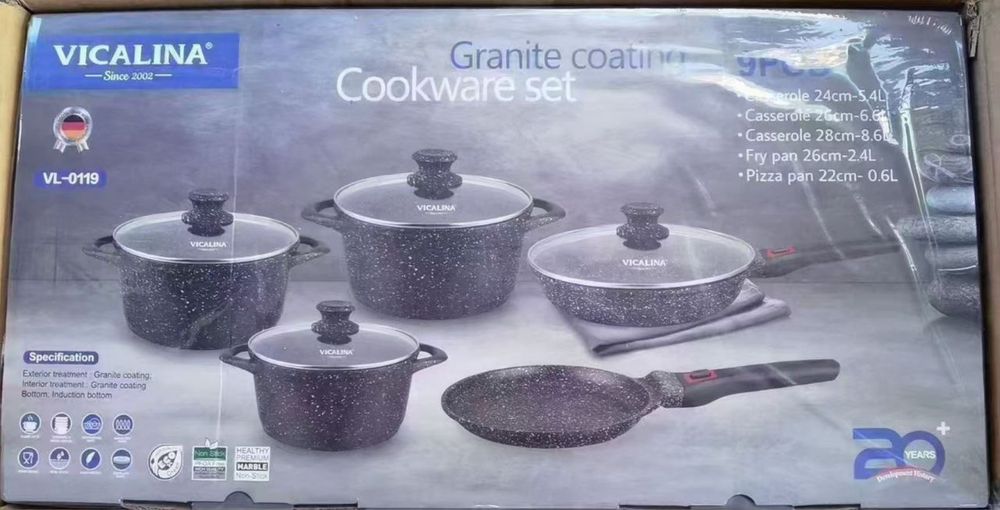 Набор казанов Викалина