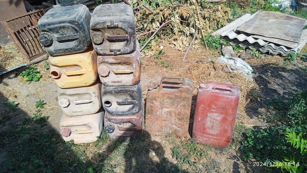 Канистралар бор салярка учун