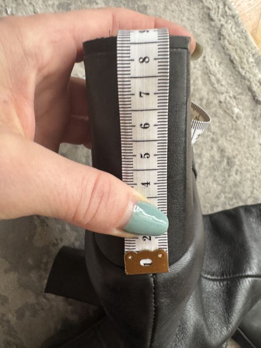 Cizme piele stradivarius