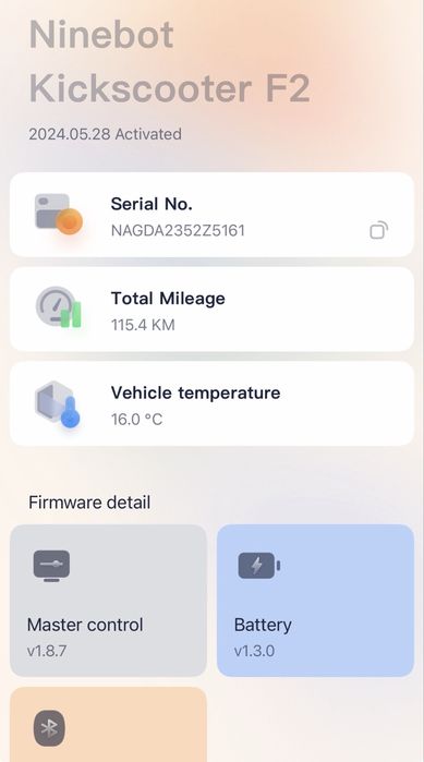 Trotineta Electrica Ninebot  F2, impecabila, 115km, autonomie 40km