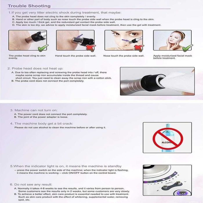 Уред за радиочестотен лифтинг Beauty star mini RF