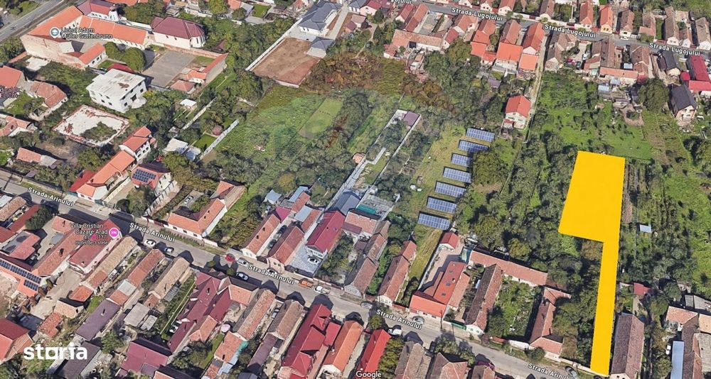 Teren de vânzare, 1387 mp, Aradul Nou