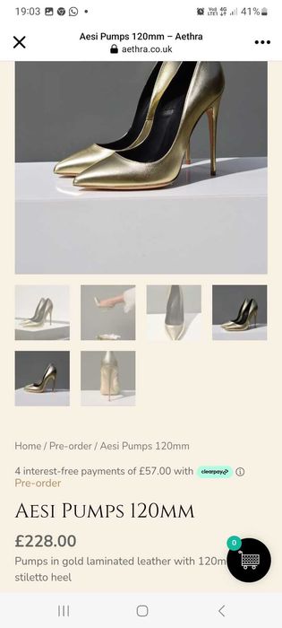 Pantofi piele  nr 38