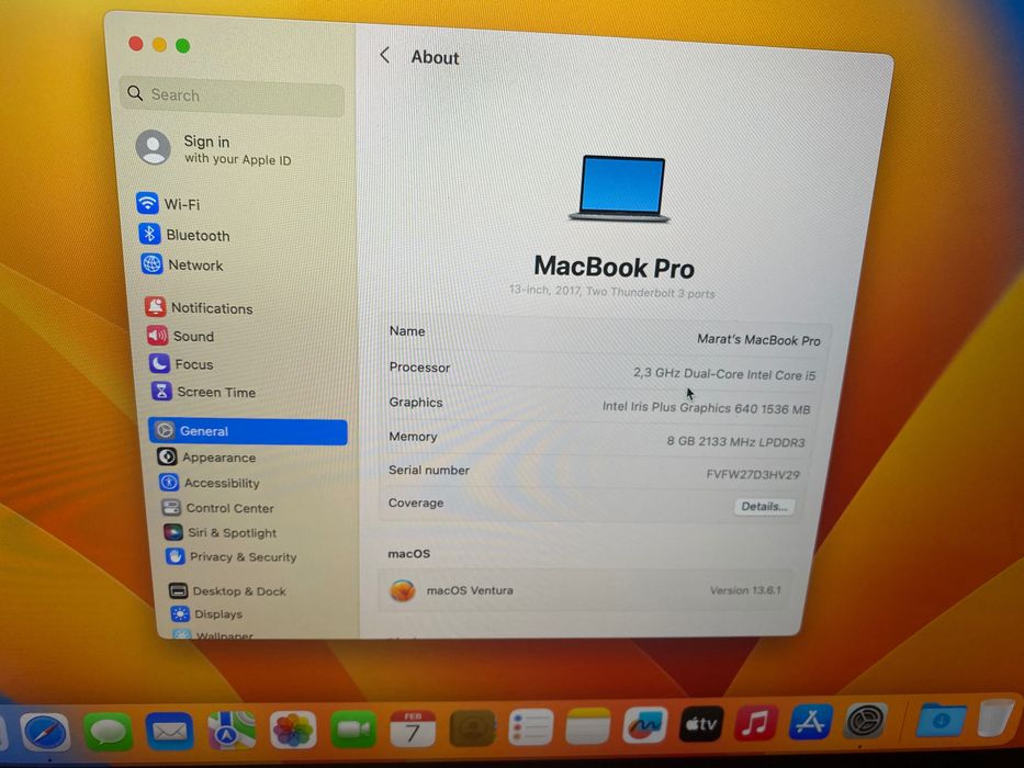 Apple MacBook Pro 13, макбук