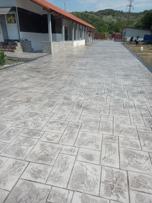 Beton amprentat Turceni