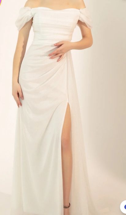 Rochie alba mireasa