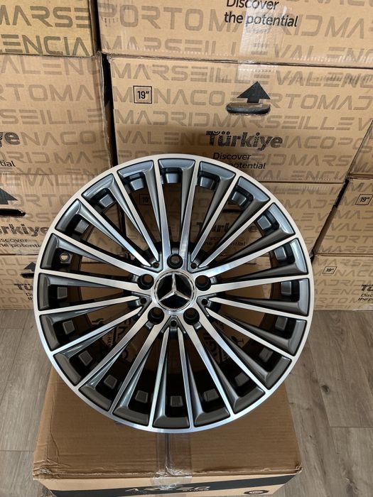 Jante EMR Wheels R17 Noi Mercedes Stil S500 Turbine Multispoke A B C E CLA CLS GLA GLB GLC GLK W176 W177 W204 W205 W212 W213