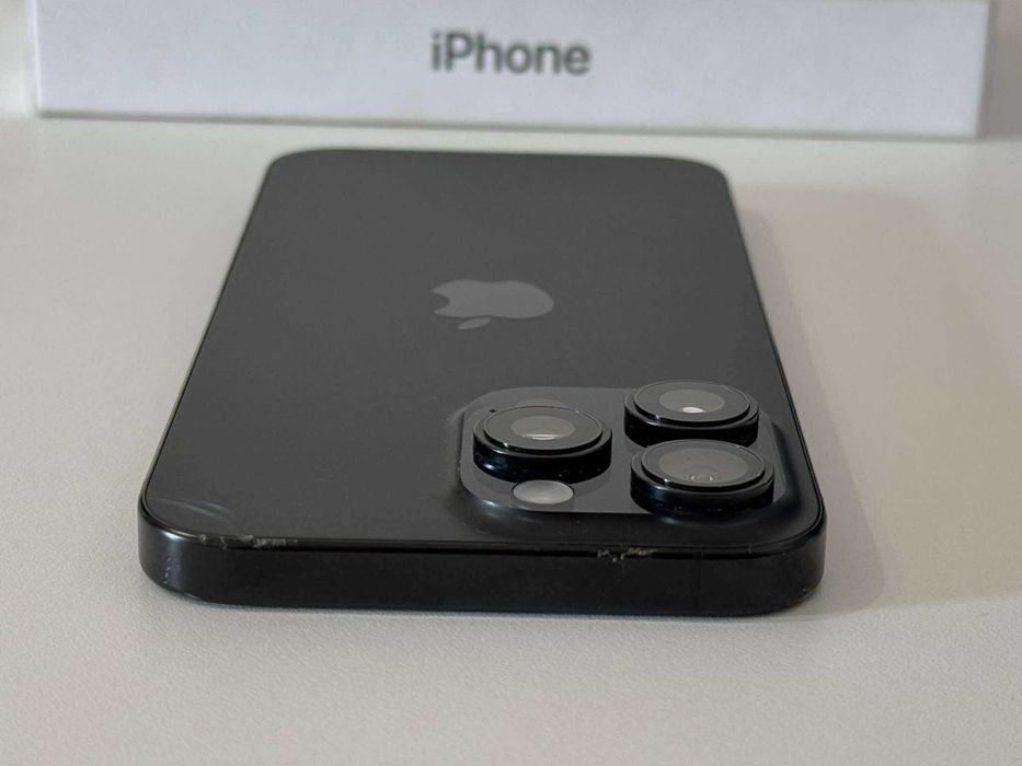 Бартер! iPhone 16 Pro Max Black Titanium (Черен) 100% Батерия