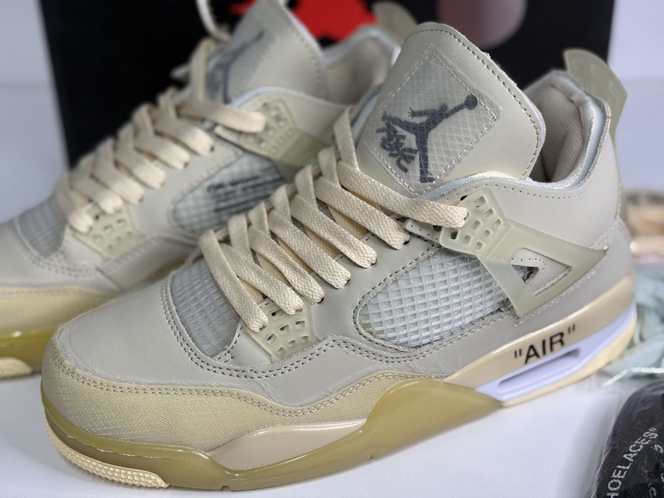 Jordan 4 Retro Off White Sneakers 40-44